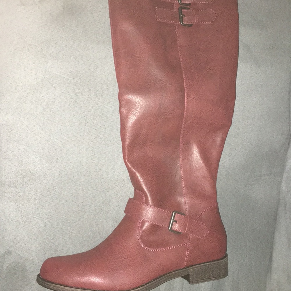 Brand new. Never worn fall boots from Just Fab!